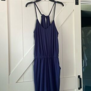 Navy jumpsuit